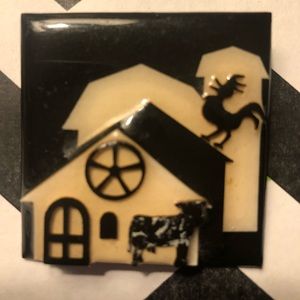 Lucinda Collectible House Pin Barn and Farm